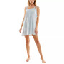 Women's Tie-Strap Shirred Cami Sleepshirt