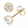Diamond Tension Stud Earrings (1/2 ct. t.w.) in 14k White, Yellow or Rose Gold