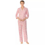 Petite 2-Pc. Notched-Collar Pajamas Set