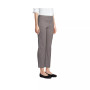 School Uniform Women's Mid Rise Pull On Knockabout Chino Crop Pants