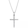 Diamond Cross 18" Pendant Necklace (1/4 ct. t.w.)