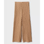 Women's Textured Wide Leg Trousers