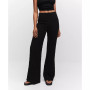 Women's Textured Wide Leg Trousers
