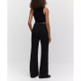 Women's Textured Wide Leg Trousers
