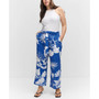 Women's Tropical Print Pants