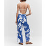 Women's Tropical Print Pants