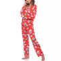 Women's Long Sleeve Floral Pajama Set, 2-Piece