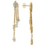 Diamond Cluster Dangle Earrings (1-1/2 ct. t.w.) in 14k Gold