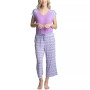 Women's Twinning 2-Pc. Short Sleeve & Capri Pajama Set