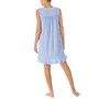 Daisy-Chain-Lace Striped Nightgown