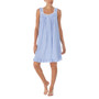 Daisy-Chain-Lace Striped Nightgown