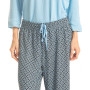 Women's 3/4 Sleeve Top & Boot-Cut Pajama Pants Set