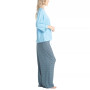 Women's 3/4 Sleeve Top & Boot-Cut Pajama Pants Set