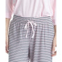 Women's 3/4 Sleeve Top & Boot-Cut Pajama Pants Set