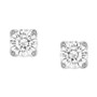 Certified Diamond Stud Earrings (1-1/2 ct. t.w.) in 14k White Gold featuring diamonds with the De Beers Code of Origin, Created for Macy's