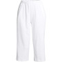 Women's Sport Knit High Rise Elastic Waist Pull On Capri Pants