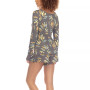 Women's Star Seeker Brushed Jersey Short Lounge Set, 2 Piece