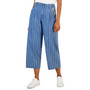Women's Wide-Leg Striped Pants
