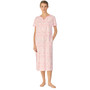 Women's Cotton Printed Short-Sleeve Nightgown
