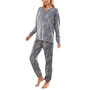 Women's Butterknit Printed Pajamas Set