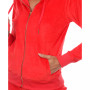 Women's Velour Tracksuit Loungewear 2pc Set