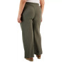 Plus Size Crinkled Wide-Leg Pants, Created for Macy's