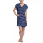 Women's Flounce-Hem Lounge Dress