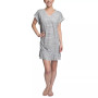Women's Flounce-Hem Lounge Dress