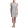 Women's Flounce-Hem Lounge Dress