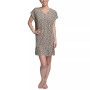 Women's Flounce-Hem Lounge Dress