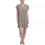 Women's Flounce-Hem Lounge Dress