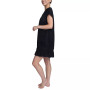 Women's Flounce-Hem Lounge Dress