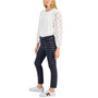 Women's Windowpane-Plaid Skinny Pants