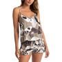 Women's Rochelle Printed Cami & Tap Set