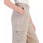 Juniors' Cargo Wide-Leg Utility Trousers