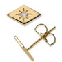 Jac+Jo by Anzie Diamond Accent Rhombus Stud Earrings in 14k Gold