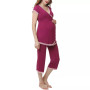 Kimi & Kai Cindy Maternity Nursing Pajama Set