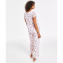 Women's Printed Pajamas Set & Slippers, Created for Macy's
