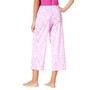 Women's Blooms Printed Capri Pajama Pants