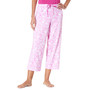 Women's Blooms Printed Capri Pajama Pants
