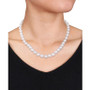 Cultured Freshwater Pearl (9-10mm) Strand 18" Collar Necklace