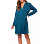 Women's Lucile Satin and Lace Sleep Shirt