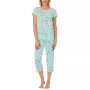 Women's Cropped 2-Pc. Mommy & Me Pajama Set