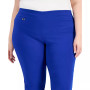 Plus Size Tummy-Control Pull-On Skinny Pants, Created for Macy's