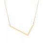 Initial 18" Pendant Necklace in 10k Gold