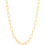 14K Gold Plated Camila Paperclip Necklace