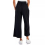 Juniors' Cotton Gauze Wide-Leg Pull-On Pants