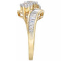 Diamond Bypass Ring in 14k White, Yellow or Rose Gold (1-1/2 ct. t.w.)