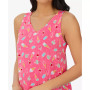 Women's Sleeveless Printed Chemise