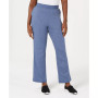 Fleece Knit Mid-rise Solid Pull-On Pants, Created for Macy's